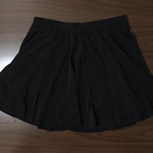 Black Flirty Skirt